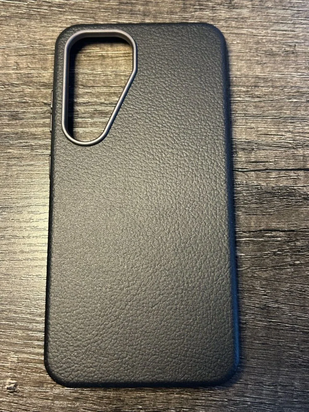 OtterBox Symmetry Series Cactus Leather Case for Samsung Galaxy S25 Noir Black